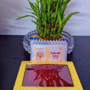999 Silver Hanuman Chalisa Pocket Frame