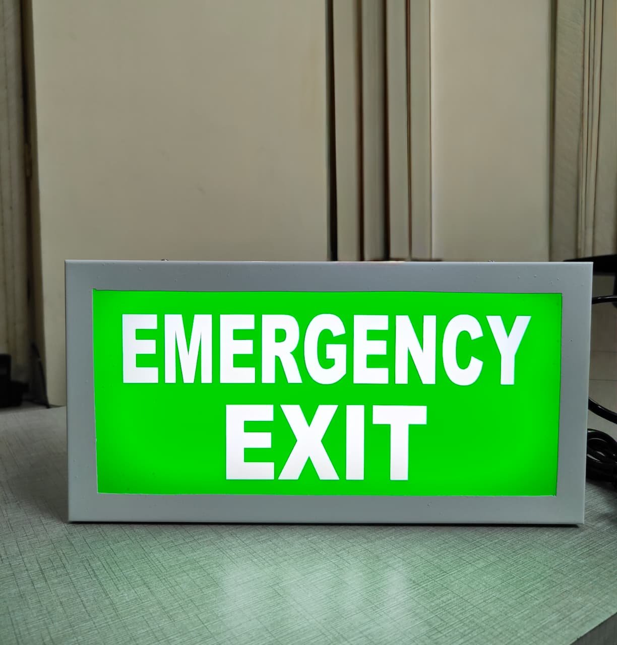 LED Emergency Exit Signage Board (Green)