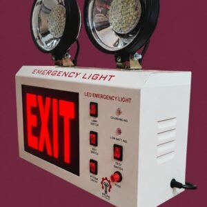 LED Emergency Exit Light with Exit Signage